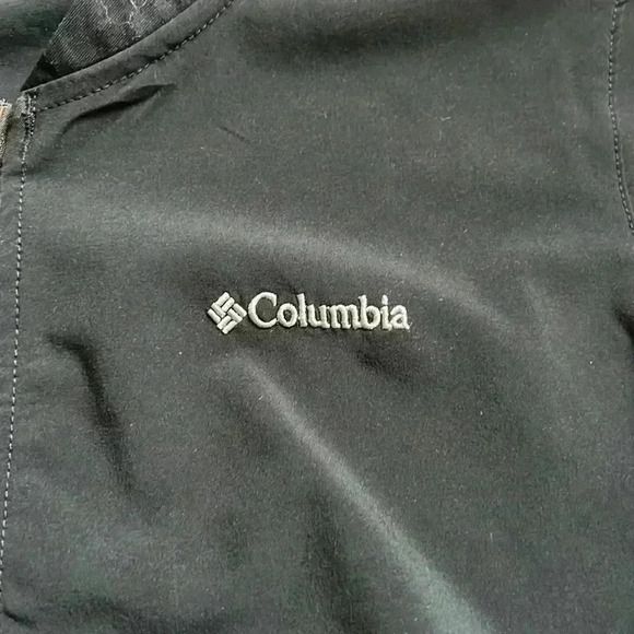 🔥columbia🔥 | Black anytime casual full zip bomber jacket / water resistant - Picture 3 of 10